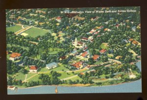 Winter Park, Florida/FL Postcard, Spectacular Aerial View, Rollins College