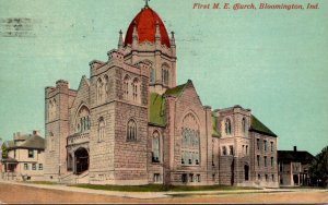 Indiana Bloomington First Methodist Epsicopal Church 1912