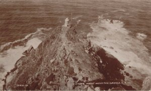 South Africa Cape Point From The Saddle Cape Town RPPC 06.36