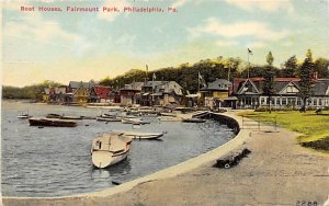 Boat Houses, Fairmount Park Philadelphia, Pennsylvania PA  