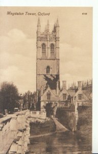 Oxfordshire Postcard - Magdalen Tower, Oxford - Ref 18254A