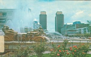 Venezuela Caracas The Majestic Twin Towers Vintage Postcard 07.33