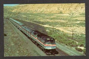 WY San Francisco Zephyr RR Train ROCK SPRINGS WYOMING