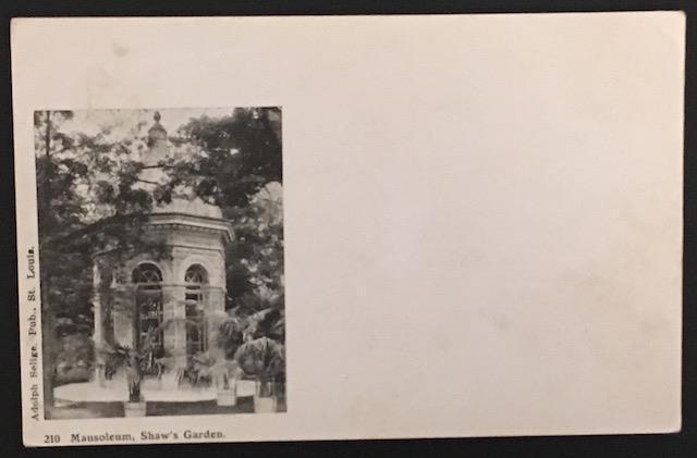 Mausoleum Shaw's Garden St. Louis Mo Adolph Selige 210