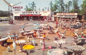 Rocky Mount North Carolina Browns No 1 Souvenir Pottery Store Postcard AA57589