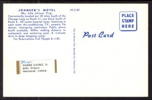 Jonsen's Motel,Near Chicago,IL BIN