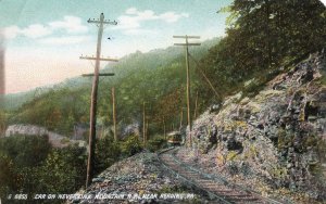 12468 Trolley Car on Neversink Mountain Railroad, Near Reading, Pennsylvania