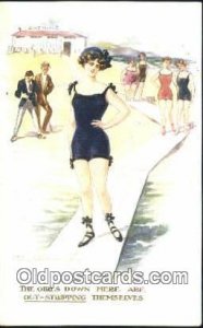 Artist Fred Spurgin PostcardSeaside Series No 128