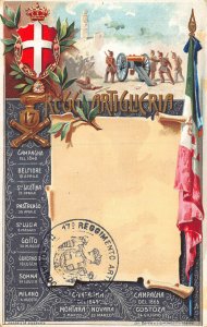 Italian 17- Regimental Reggimento Aricria Comando Postcard