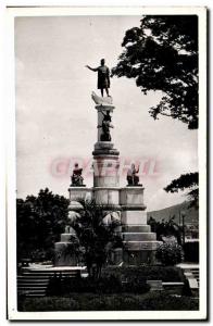 Old Postcard Caracas Venezuela Columbus Monument