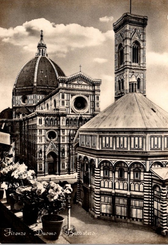 Italy Firenze Duomo Battistero