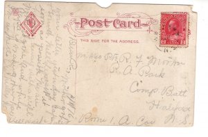 La Salle Street Station, Chicago, Illinios, Used Split Ring Cancel Nova Scotia