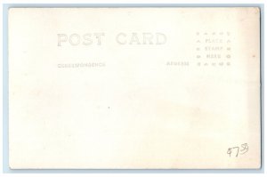 c1910 US Post Office Junction City Kansas KS Unposted RPPC Photo Postcard