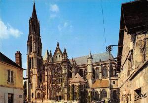 BR54909 Senlis planc sud de la cathedrale france