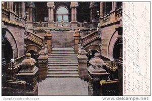 New York Albany Western Staircase Capitol 1909