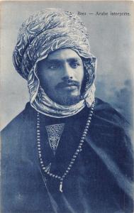 INTERPRETE ARABE~MIDDLE EAST POSTCARD 1910