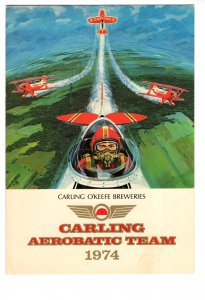 Carling Aerobatic Team 1974, The Pitts S-2A Airplanes, O'Keefe Breweries Toronto