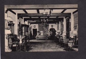 PA Interior of Montrose Inn Hotel Montrose Pennsylvania Penn Postcard