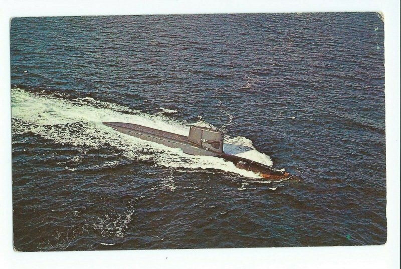 Postcard USS George Washington US Navy Submarine Unposted VPC01.