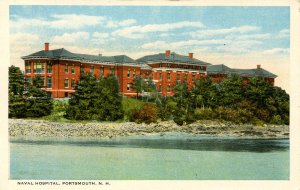 NH - Portsmouth. Piscataqua River and Naval Hospital