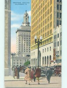 Unused Linen STREET SCENE Oakland California CA hs3190