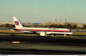 United Air Lines Boeing 757-222 At Washington National