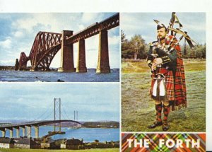 Scotland Postcard - Views of The Forth - Edinburgh - Ref TZ7277