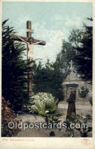 The Garden Crucifix, Religious, Unused very light corner wear close to grade 1