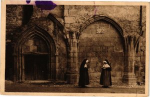 CPA La CHAISE-DIEU (Hte-Loire) L'Abbaye Porte du XV.siecle dans le... (203041)