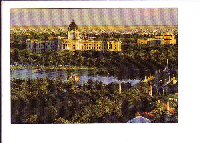 Saskatchewan Legislative Building, Regina Saskatchewan Canada Post Matching 8...