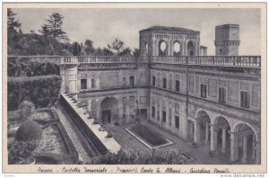 PESARO, Castello Imperiale, Proprieti Counte G. Albani, Giardino Pensile, Mar...