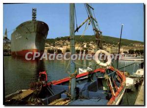 Postcard Modern Light and Beauty of the French Riviera La Ciotat Petrolier th...