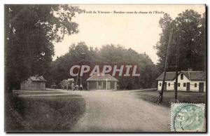 Postcard Old Forest of Vierzon See you in the hunt Star