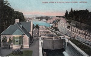 OTTAWA , Ontario , Canada , 1900-10s ; Rideau Locks