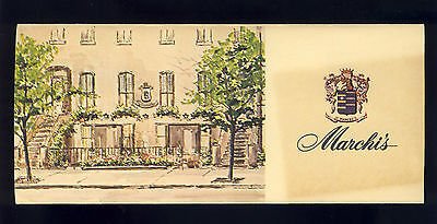 1966 Marich's Restaurant Brochure,251 East 31st St, New York City, New Y...