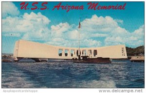 Hawaii Honolulu U S S Arizona Memorial 1965