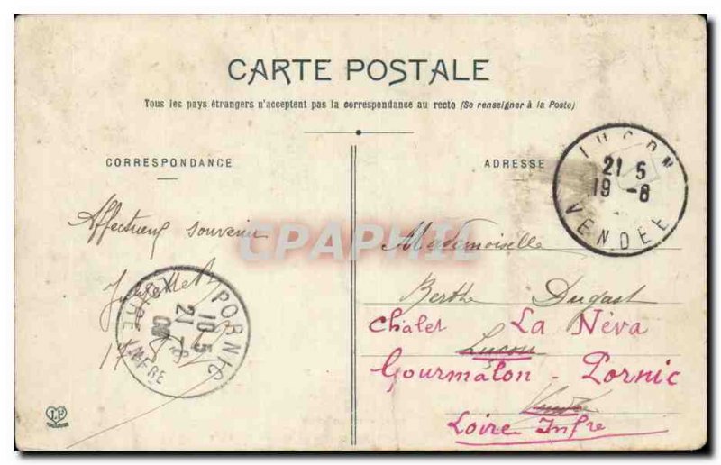 Cauterets - Plac St Martin Old Postcard