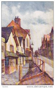 AS, Old Houses Bridge, St. Evesham, England, UK, 1900-1910s