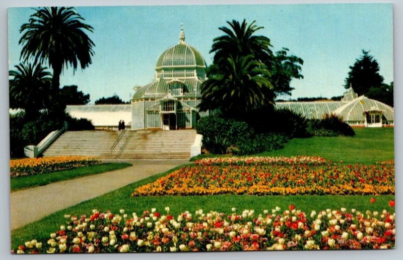 Conservatory Golden Gate Park Postcard - San Francisco - California