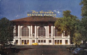 Western Pacific Railroad Depot Salt Lake, Utah USA Utah Train Unused 