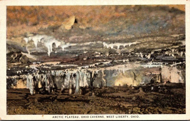 Ohio West Liberty Ohio Caverns The Arctic Plateau Curteich