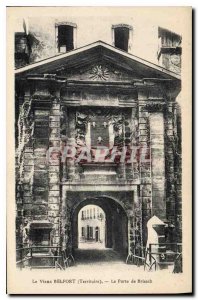 Old Postcard The old Belfort Territory Gate Brisach