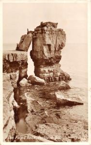 uk15908 pulpit rock portland bill real photo uk