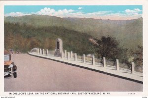 WHEELING, West Virginia, 1900-1910's; McColloch's Leap