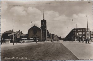 Netherlands Rotterdam Strevelsweg Vintage RPPC C175