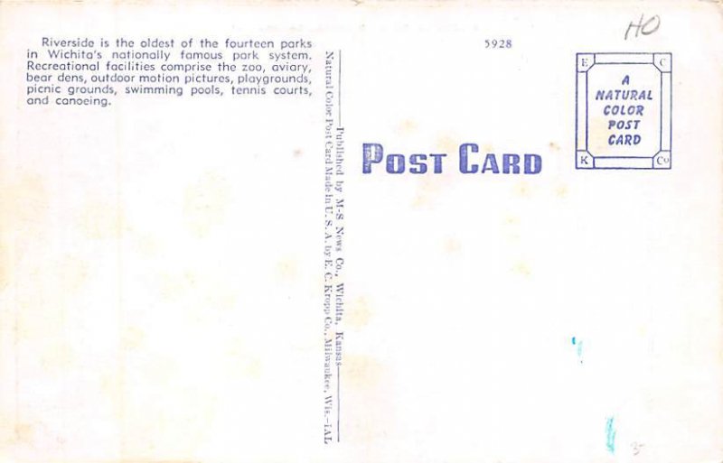 Wichita Kansas Postcard