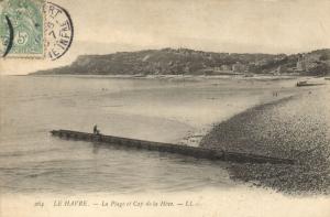 CPA Le HAVRE - La Plage et Cap de la Heve (200900)