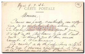 Old Postcard Chateau La Rochefoucauld