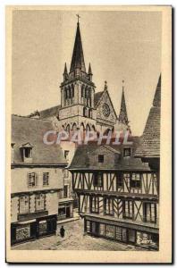 Old Postcard Vannes Old Houses Of The Place Henri IV