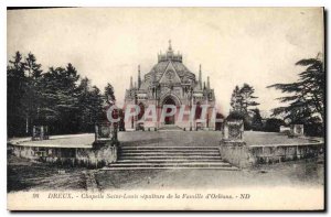 Old Postcard Dreux Chapelle Saint Louis Sepulture Family Orleans